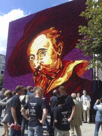 Rubens in bloei op Groenplaats